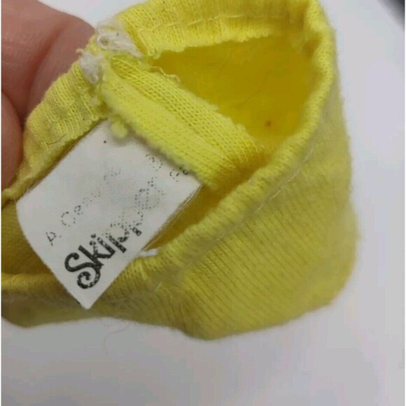 Vintage Barbie 1985 Skipper So Active Fashions #2235 Yellow Shorts Bottoms Only - Picture 4 of 4